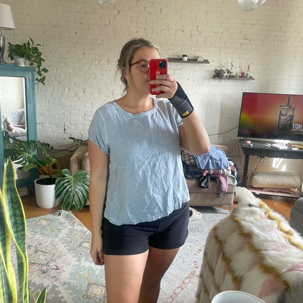 Cynthia rowley linen top